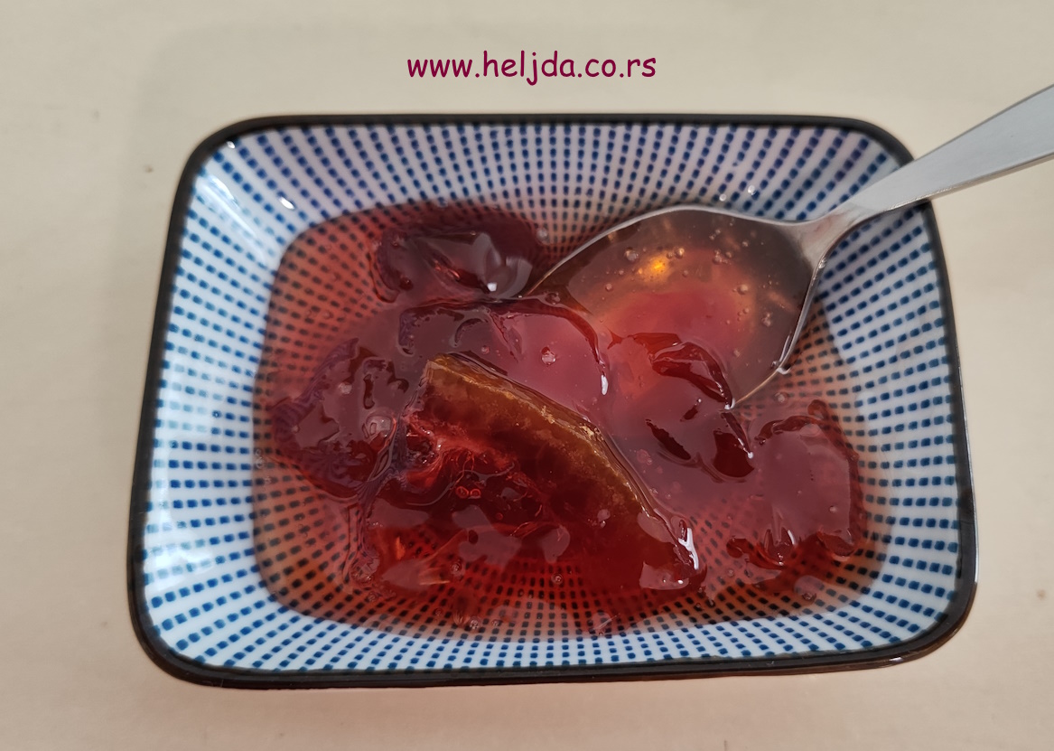 Slatko od ruža i limuna