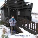 Zimska idila u Rozinoj brvnari