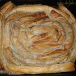 Burek sa prazilukom i sojinim ljuspicama