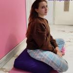 Jastuk za meditaciju 45x45x10