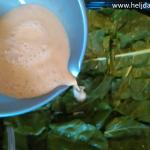 Musaka od blitve i geršle