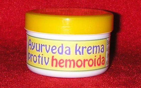 Ajurvedska krema protiv hemoroida