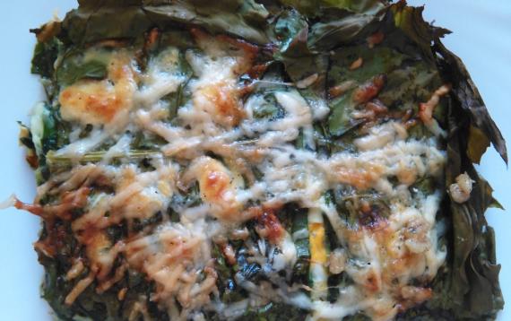 Musaka od blitve i geršle