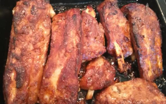 Svinjska pečena rebra