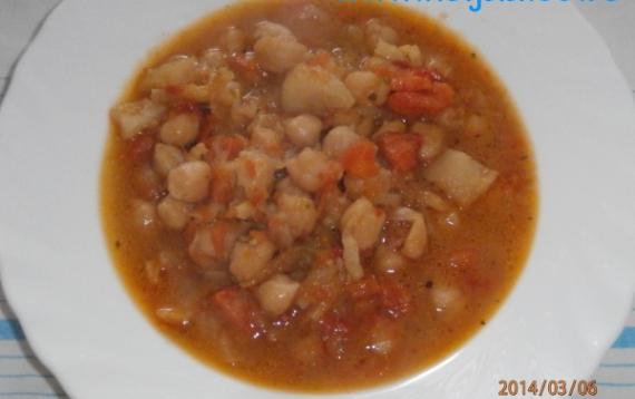 zdravi recepti - leblebija sa povrćem