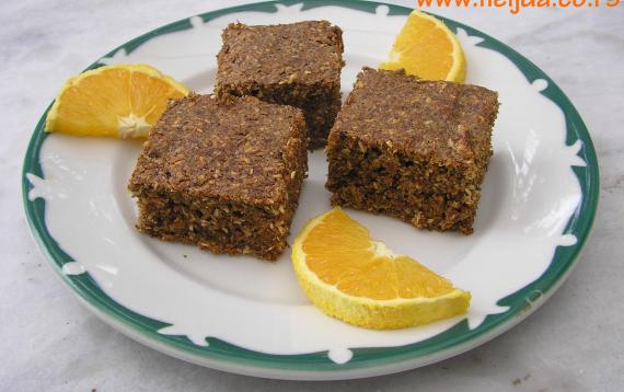 Zdravi recepti “Heljda-rogač kolač“