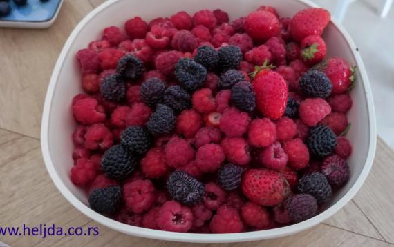 zdravo slatko od malina bez šećera